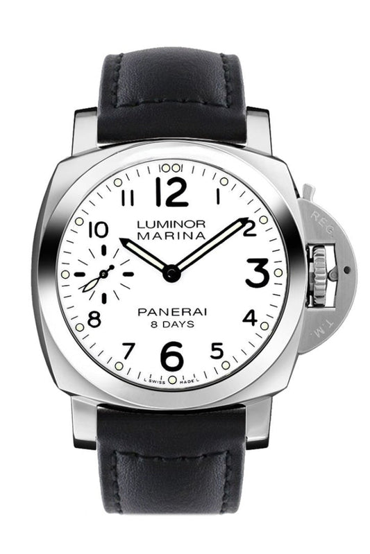 Panerai Panerai Panerai Luminor Base 8 Day Men's Watch PAM00563 luxury watch by Global Sky Diamonds, Diamond District NYC, mazalito
