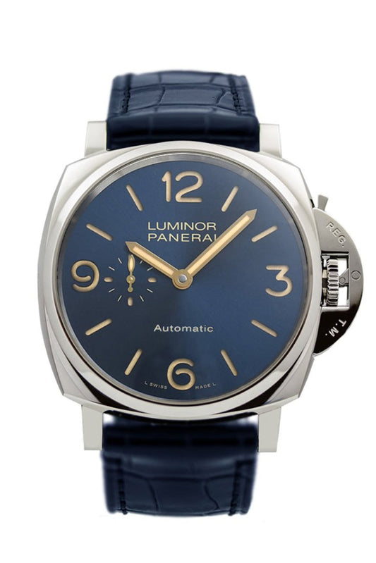 Panerai Panerai Panerai luminor Due 3 Day Titanium PAM00729 luxury watch by Global Sky Diamonds, Diamond District NYC, mazalito