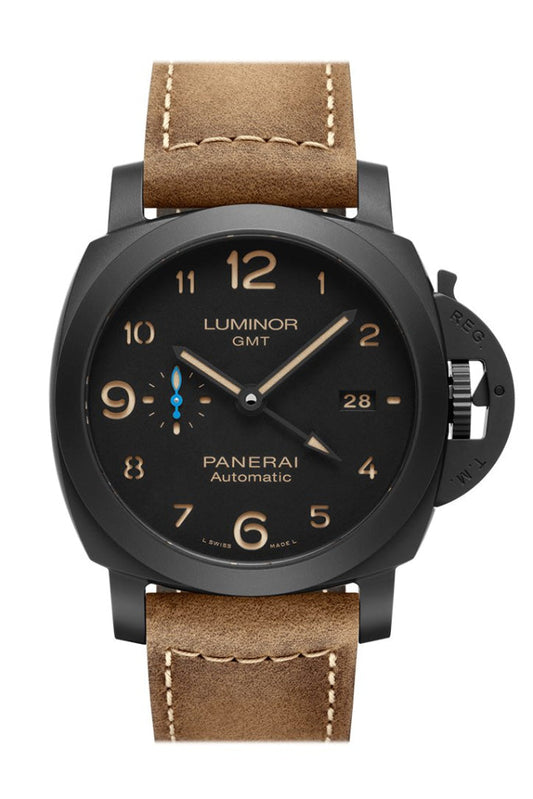 Panerai Panerai Panerai Luminor Ceramica Black Dial Watch PAM01441  New York luxury watch by Global Sky Diamonds, Diamond District NYC, mazalito
