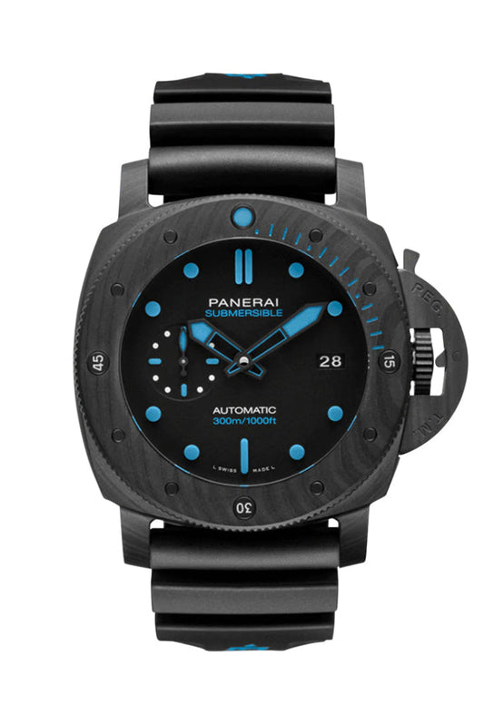 Panerai Panerai Panerai Luminor Submersible 1950 Carbotech Automatic Black Dial Men's luxury watch by Global Sky Diamonds, Diamond District NYC, mazalito