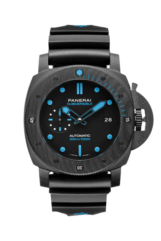 Panerai Panerai Panerai Luminor Submersible Black Dial PAM00960 luxury watch by Global Sky Diamonds, Diamond District NYC, mazalito