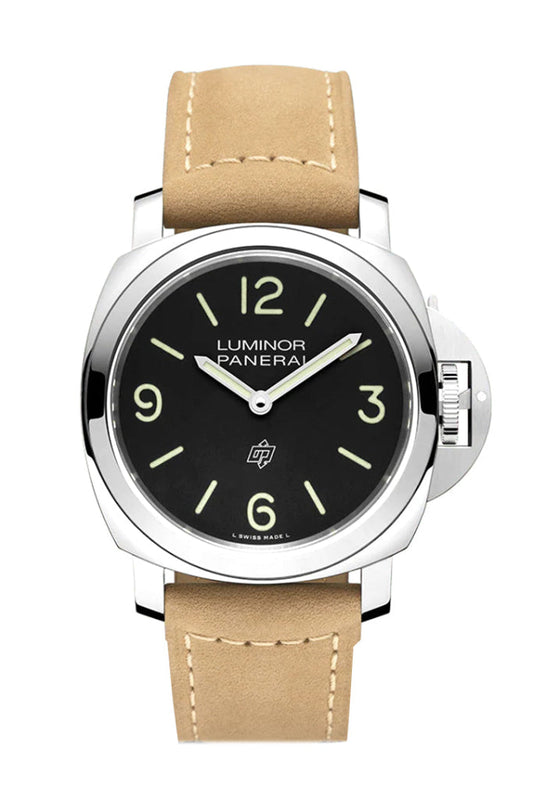 Panerai Panerai Panerai Luminor Base Black Dial PAM01086 luxury watch by Global Sky Diamonds, Diamond District NYC, mazalito