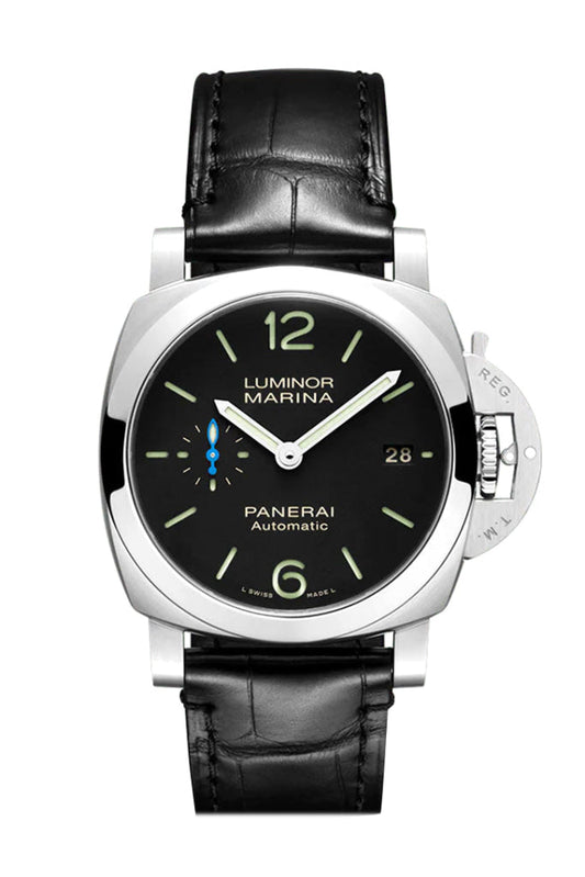Panerai Panerai Panerai Luminor Black Dial PAM01272 luxury watch by Global Sky Diamonds, Diamond District NYC, mazalito