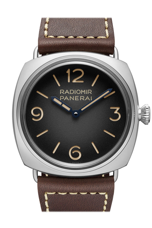 Panerai Panerai Panerai Radiomir Tre Giorni 45 Grey Dial PAM01334 luxury watch by Global Sky Diamonds, Diamond District NYC, mazalito