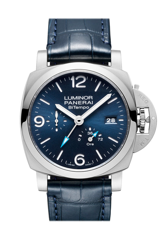 Panerai Panerai Not present 44 Blue Dial PAM01361 luxury watch by Global Sky Diamonds, Diamond District NYC, mazalito
