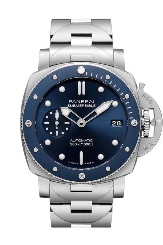 Panerai Panerai Panerai Luminor Marina 42 Green Dial Watch PAM02068 luxury watch by Global Sky Diamonds, Diamond District NYC, mazalito