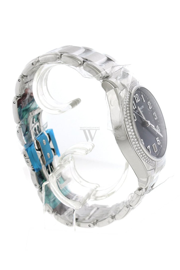 PATEK PHILIPPE Twenty 4 Blue Sunburst Dial Automatic Ladies Diamond Watch 7300/1200A-001