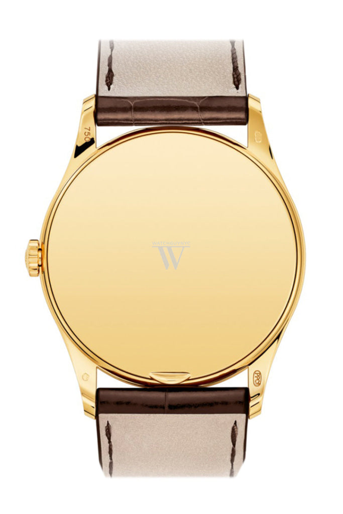 Patek Philippe Calatrava Mechanical  Men's Opaline White Dial Watch 5196J-001