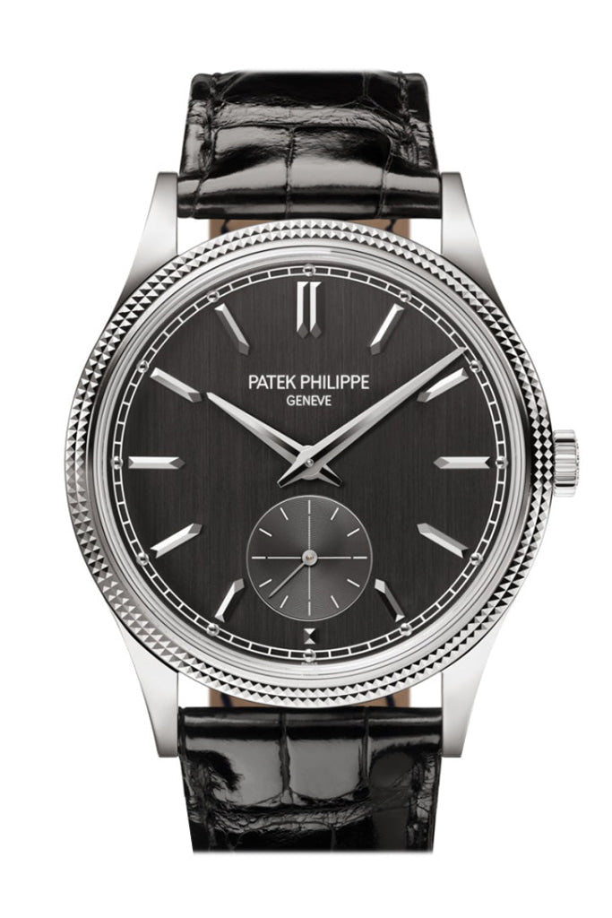 Patek Philippe Calatrava Black Dial Watch 6119G-001