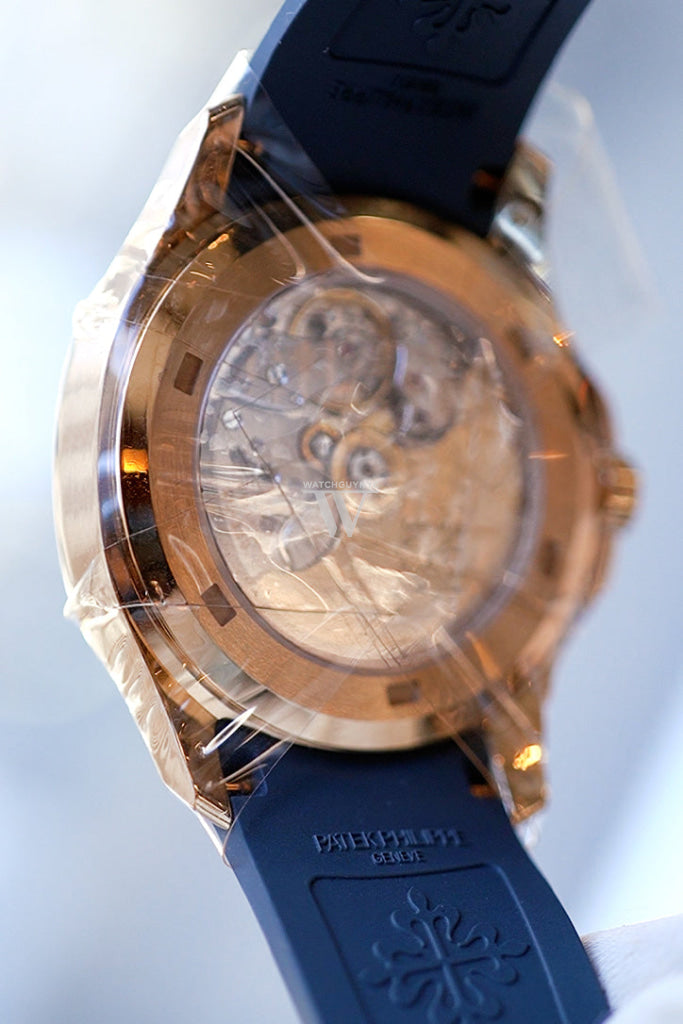 Patek Philippe Aquanaut Luce Annual Calendar Blue Dial Watch 5261R 5261R-001