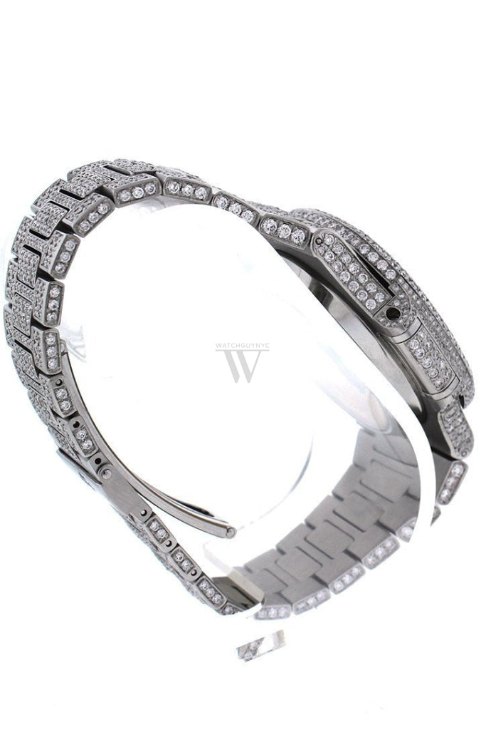 Patek Philippe Nautilus Custom Diamonds Men's Watch 5980/1A-019- Price Request Only