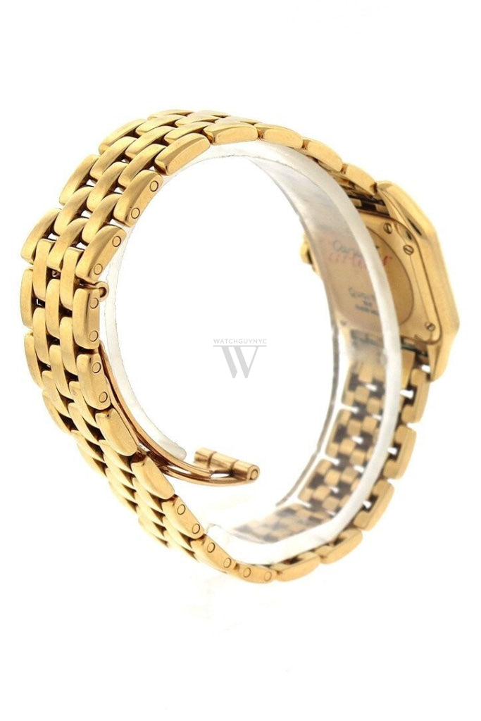 Cartier Panthère de Cartier small 18-karat pink gold diamond watch Pre-Owend