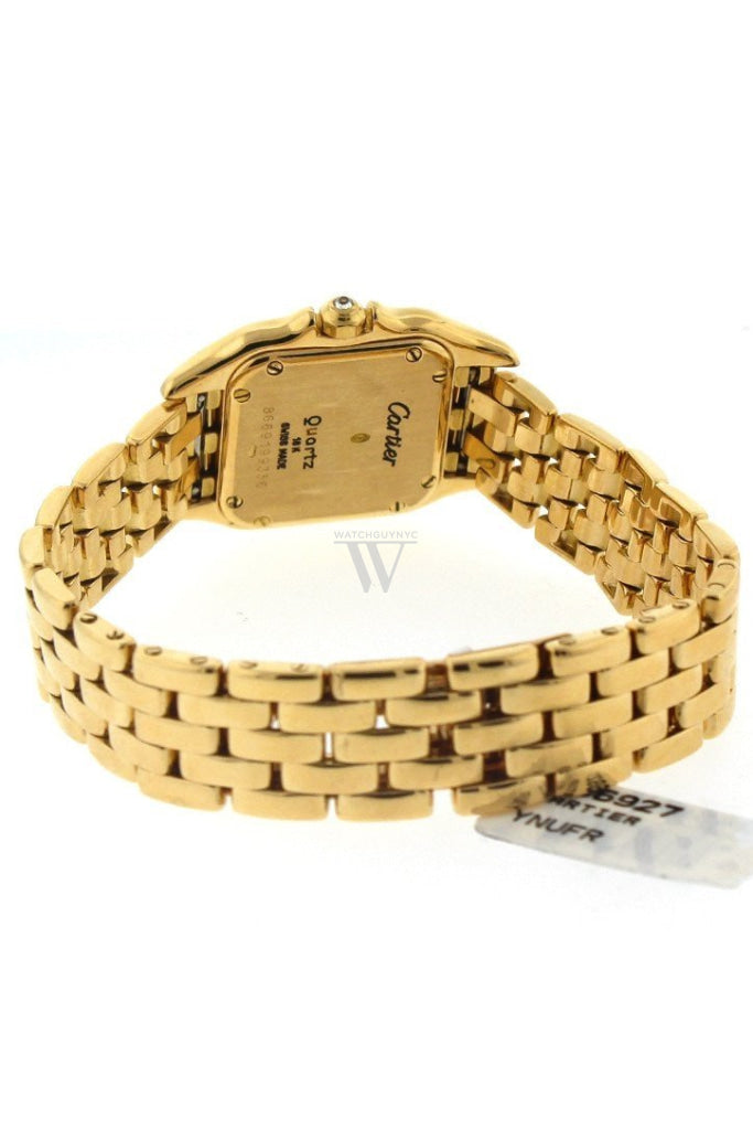 Cartier Panthère de Cartier small 18-karat pink gold diamond watch WF3070 Pre-Owend