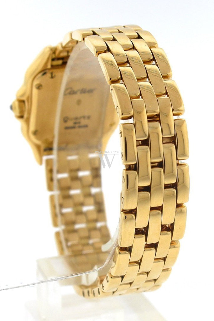 Cartier Panthère de Cartier small 18-karat pink gold diamond watch WF3070 Pre-Owend