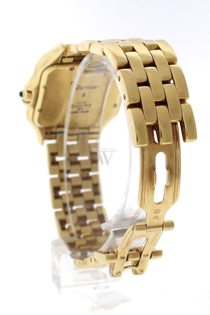 Cartier Panthère de Cartier Date XL 18-karat Yellow Gold Diamond Watch W25014B9 Pre-Owend