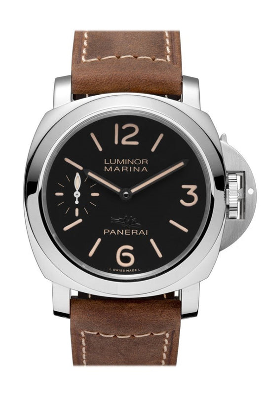 Panerai Panerai Panerai Luminor Marina Acciaio Black Dial Men's PAM00541 luxury watch by Global Sky Diamonds, Diamond District NYC, mazalito