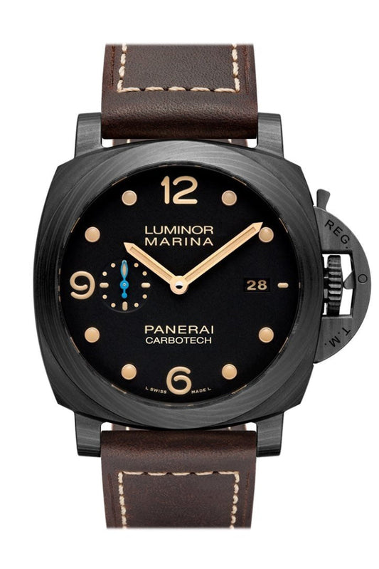 Panerai Panerai Panerai Luminor Marina 1950 Carbotech™ 3 Days Automatic 44mm Black Dia luxury watch by Global Sky Diamonds, Diamond District NYC, mazalito