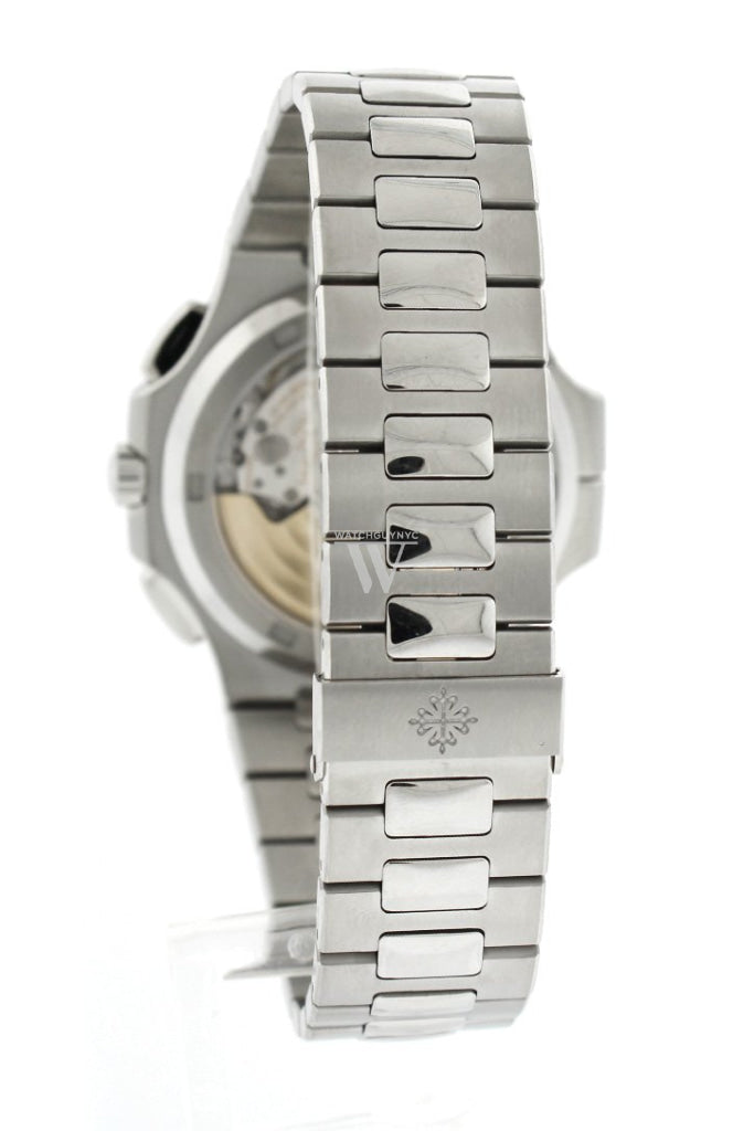 Patek Philippe Nautilus Travel Time Chronograph Stainless Steel Automatic Men's Watch 5990/1A-001