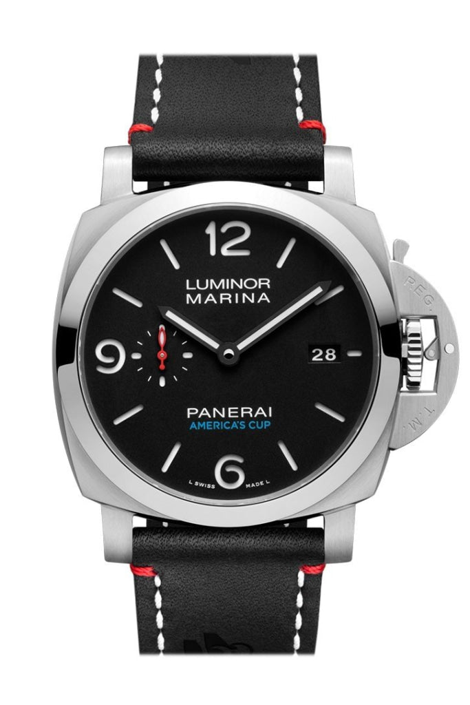 Panerai Panerai Panerai Pam00732 Luminor Marina 1950 Softbank Team Japan 3 Days Automatic Acciaio 44mm Black Dial Men's Watch luxury watch by Global Sky Diamonds, Diamond District NYC, mazalito