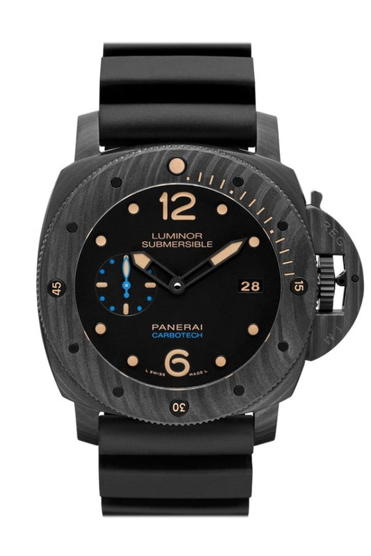 Panerai Panerai Panerai Pam00616 Luminor Submersible 1950 Carbotech™ 3 Days Automatic 47mm Black Dial Men's Watch Pam00616 luxury watch by Global Sky Diamonds, Diamond District NYC, mazalito