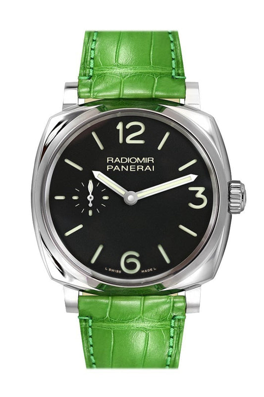Panerai Panerai Panerai Radiomir 1940 3 Day Black Dial 44mm Men's Watch PAM00574 luxury watch by Global Sky Diamonds, Diamond District NYC, mazalito