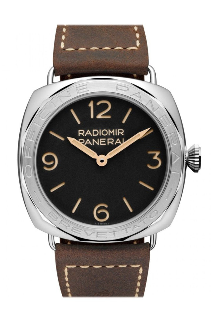 Panerai Panerai Panerai Radiomir Black Dial 47mm Men's Limited Editon Hand Wound Watch luxury watch by Global Sky Diamonds, Diamond District NYC, mazalito