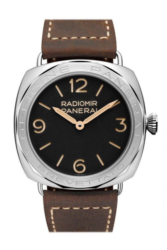 Panerai Panerai Panerai Radiomir Black Dial 47mm Men's Limited Editon Hand Wound Watch luxury watch by Global Sky Diamonds, Diamond District NYC, mazalito