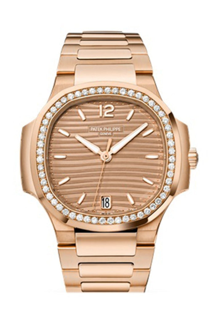 Patek Philippe 35.2mm Nautilus Automaticc Diamond Ladies Watch 7118/1200R-010