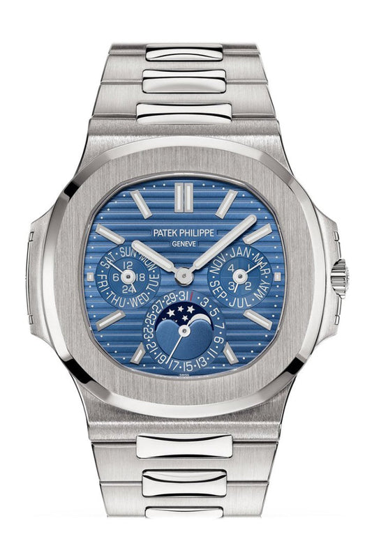 Patek Philippe Nautilus 40 Blue Dial White Gold Watch Men's Watch 5740/1G-001 Year 2025