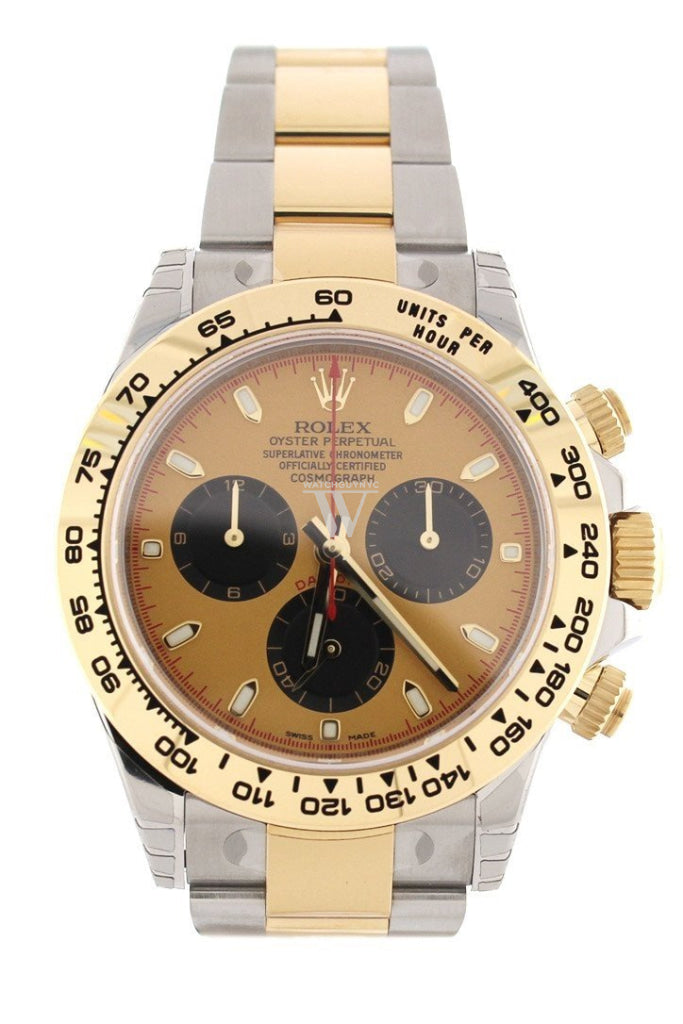 ROLEX Cosmograph Daytona 40 Champagne Paul Newman Dial Stainless Steel And Gold Men's Watch 116503