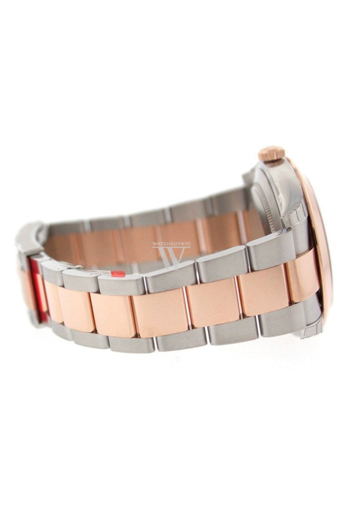 ROLEX Datejust 41 Sundust Diamond Dial Rose Gold And Steel Men's Watch 126301