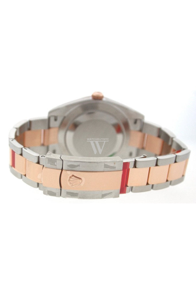 ROLEX Datejust 41 Sundust Diamond Dial Rose Gold And Steel Men's Watch 126301