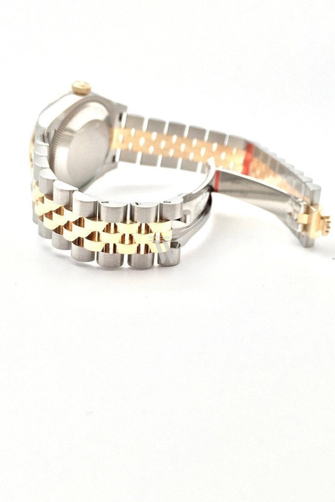 ROLEX Datejust 31 Champagne Dial 18k Yellow Gold Jubilee Ladies Watch 178243 Pre-owned