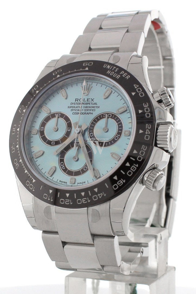 ROLEX Cosmograph Daytona Ice Blue Dial Men's Watch 116506