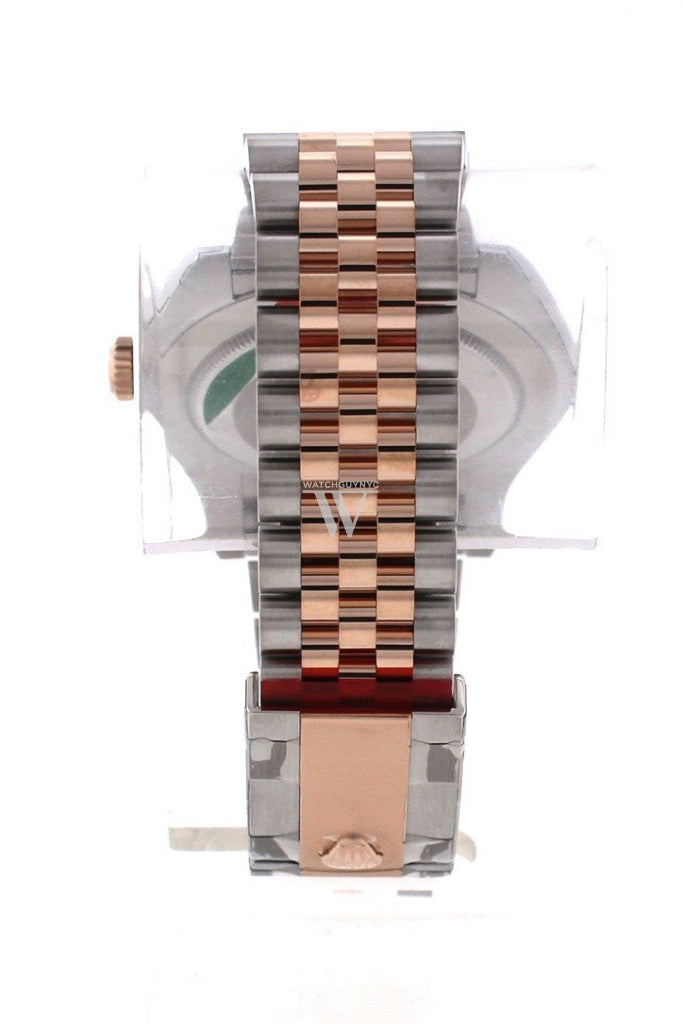 ROLEX Datejust  41 Chocolate Dial 18K Rose Gold and Steel Men's Watch 126331