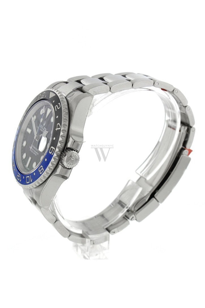 ROLEX GMT-Master II Batman 40 Black Dial Steel Men's Watch 116710BLNR 116710