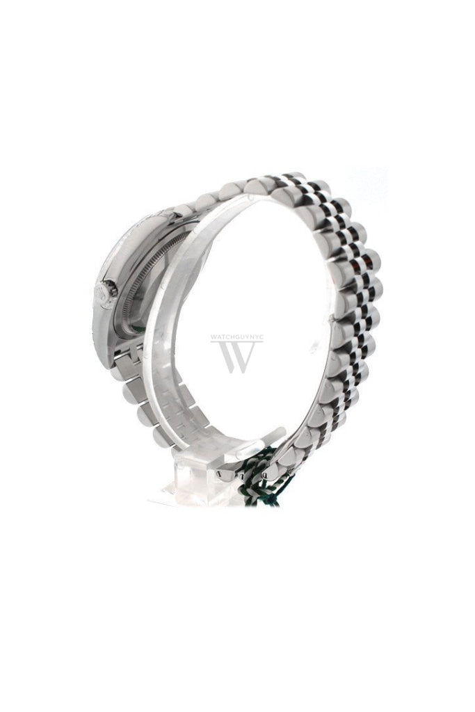 ROLEX Datejust 36 White Roman Dial 18k White Gold Men's Watch 116234 Pre-owned