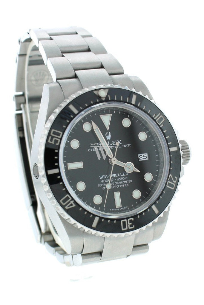ROLEX Sea Dweller Deepsea 44 Black Dial Stainless Steel Men's Watch 116660