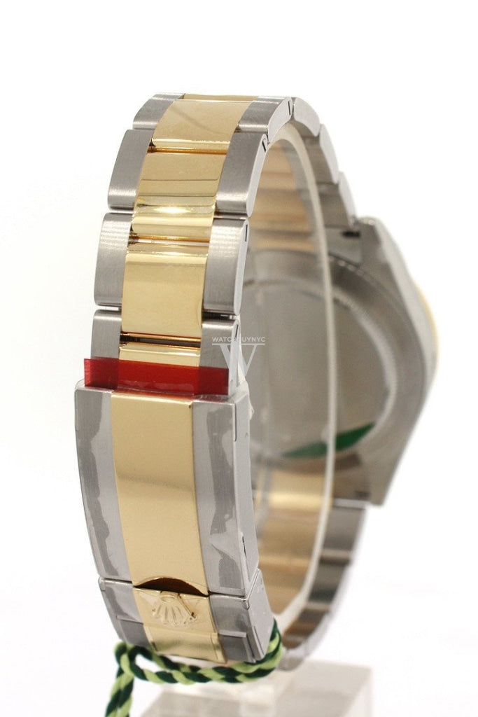 ROLEX Cosmograph Daytona Black Diamond Dial Steel 18K Yellow Gold Men's Watch 116503