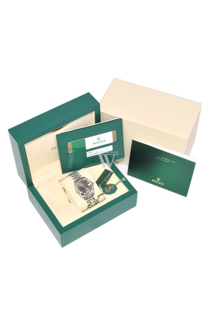 Rolex Datejust 31 Bronze Roman Large VI diamond Dial Diamonds Bezel Jubilee Ladies Watch 178344 Pre-owned