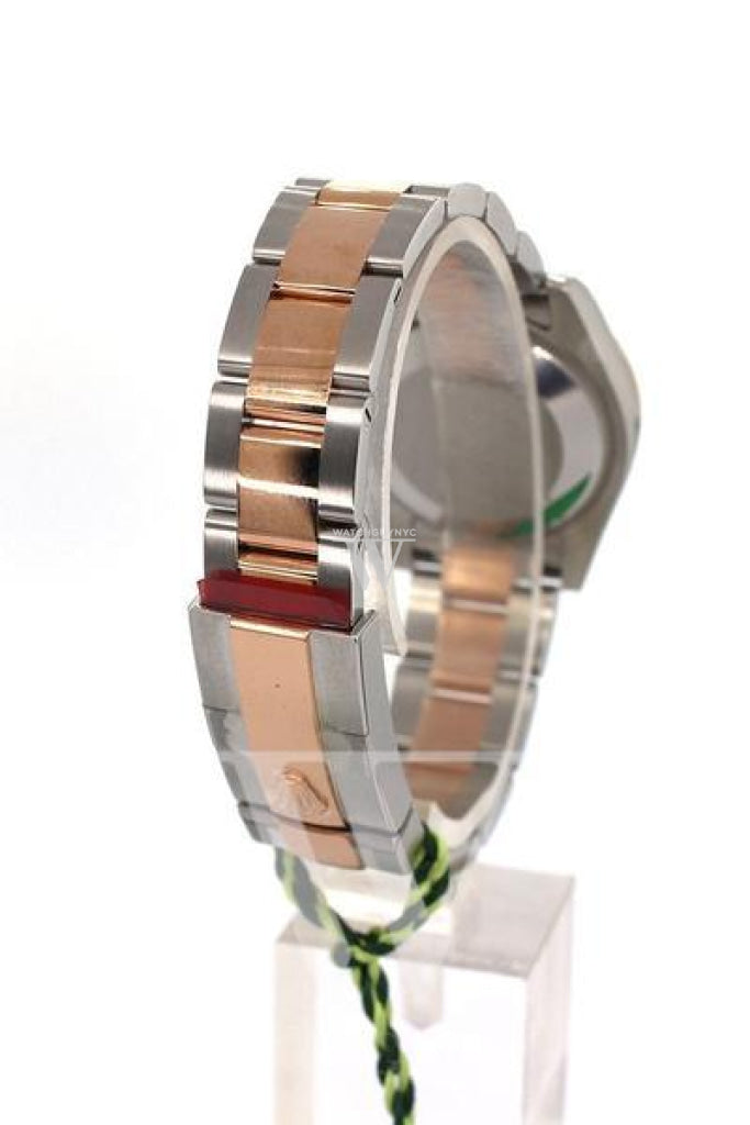 Rolex Datejust 31 Chocolate Roman Large VI Diamond Dial Diamond Bezel 18K Rose Gold Two Tone Ladies Watch 178341 Pre-owned