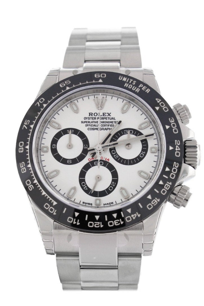 ROLEX Cosmograph Daytona 40 White Dial Stainless Steel Oyster Men's Watch 116500LN 116500