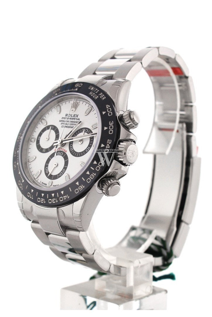 ROLEX Cosmograph Daytona 40 White Dial Stainless Steel Oyster Men's Watch 116500LN 116500