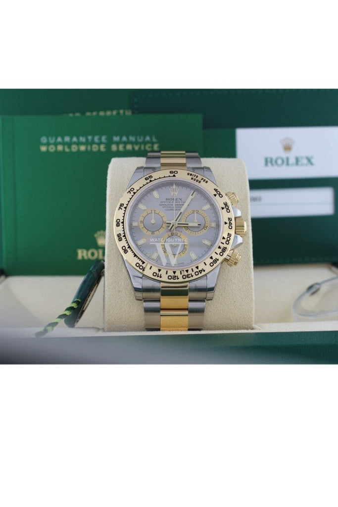 ROLEX Cosmograph Daytona 40 Grey Dial Stainless Steel Oyster Men's Watch 116503