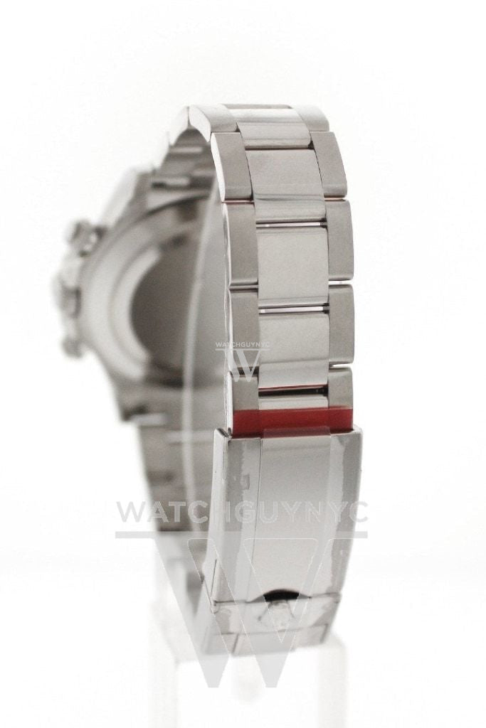 ROLEX Cosmograph Daytona Black Diamond Dial White Gold Oyster Men's Watch 116509