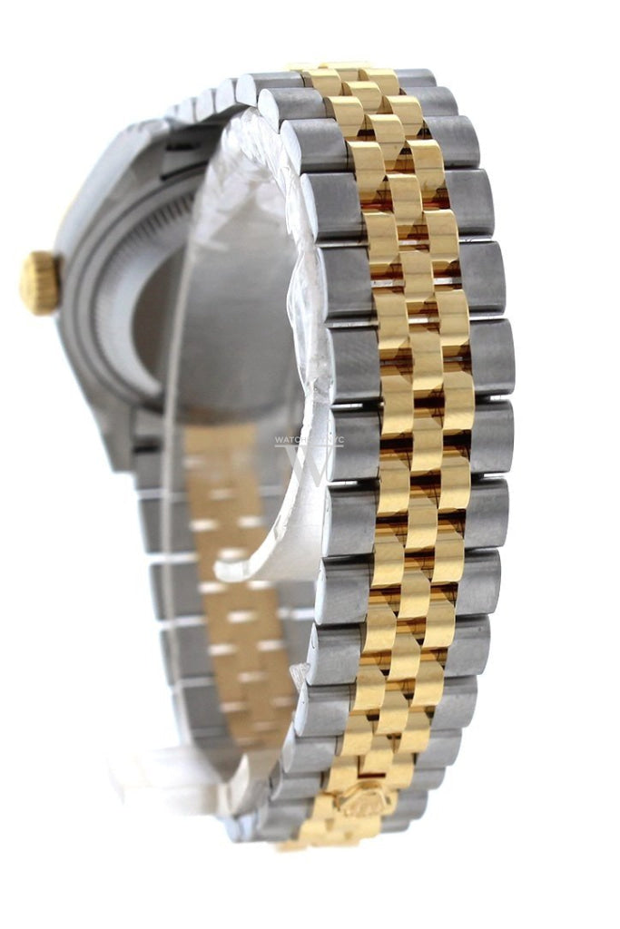 Rolex Datejust 28 Silver 9 diamonds set in star Dial Yellow Gold Two Tone Jubilee Ladies Watch 279163