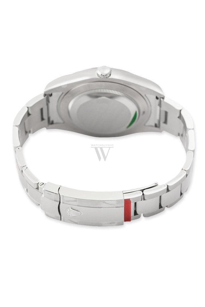 Rolex Datejust II White Dial Stainless Steel Oyster Automatic Men's Watch 116300 Pre-owned