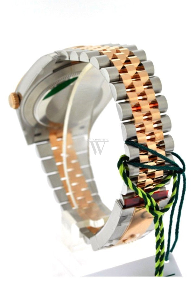 Rolex Datejust 41 Chocolate Brown Dial Steel and 18K Rose Gold Men's Watch 126301