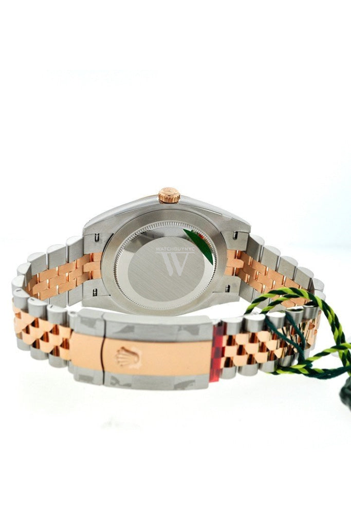 Rolex Datejust 41 Chocolate Brown Dial Steel and 18K Rose Gold Men's Watch 126301