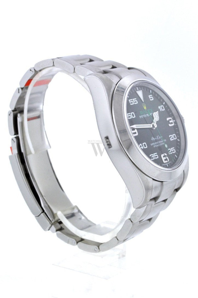 Rolex Air King Black Dial Stainless Steel Men's Watch 116900